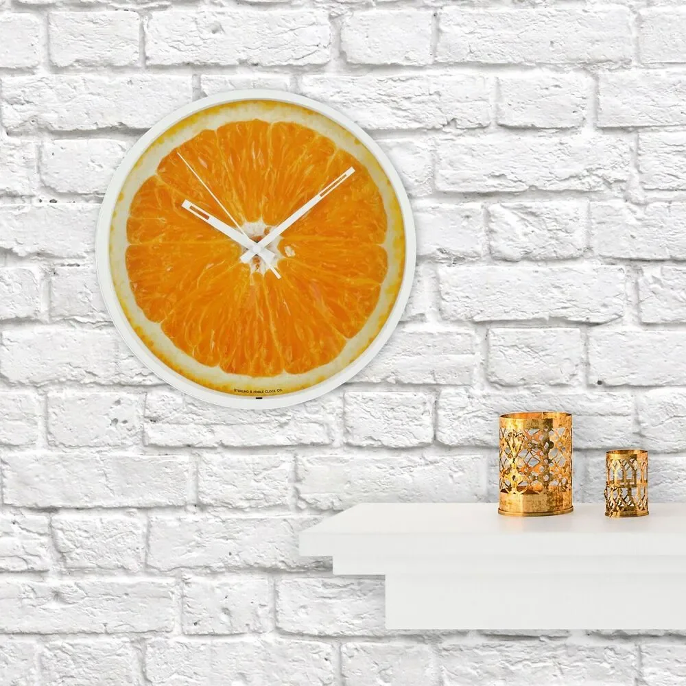 Plastic Wall Clock, approx. 11.5